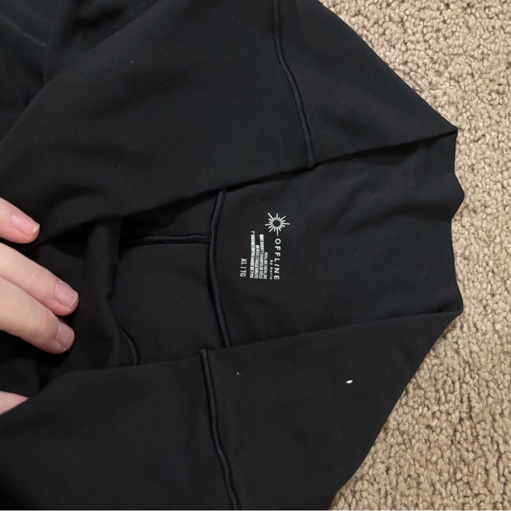 Aerie Black Bike Shorts